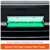 2025 S9T Full Edge Green License Plate Frame for New Energy Vehicles