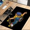 Koberce s potiskem skateboardu, pro kancelářskou židli, obývací pokoj, ložnici, kuchyň, dekorace, dárky.