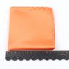 Einfarbiges Herren-Fliege-Taschentuch-Manschettenknopf-Set aus Polyester, Schmetterling, Hochzeit, Party, Abendessen, Zubehör