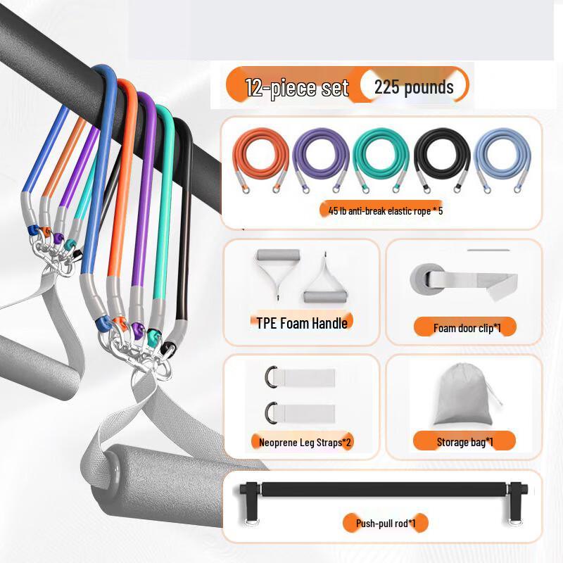 WEZHO K3 Flagship 12-Piece Resistance Band Set