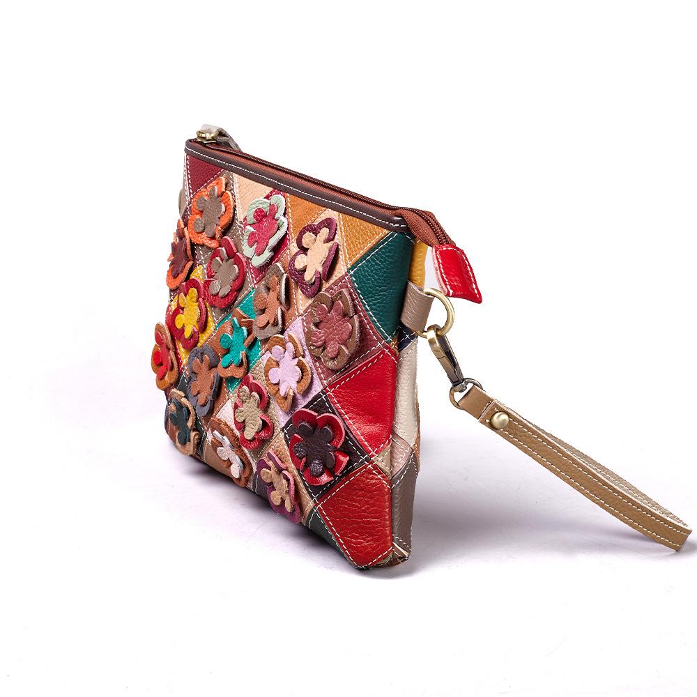 Spliced Hand-held Crossbody Phone Bag, Personalized Single-shoulder Small Square Bag, Commuter Women's Bag