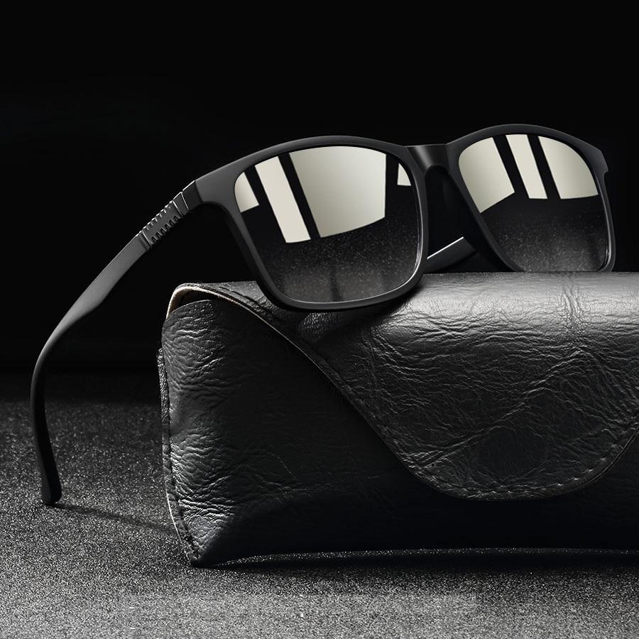 Fashion Classic Square UV400 Sunglasses Men Women Driving  Colorful Trendy Lightweight Outdoor Goggles