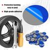 90PCS Tire Repair Patch, 32Mm 42Mm 58Mm Rubber Tyre Puncture For Fast Repair, Round Auto Tire Repair Tool For Car Truck Motorcycle Inner Tire,