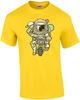 Fahrradfahren im Weltall Astronaut T-Shirt