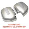 For Toyota Spacia 1998 19999 2000 2001 Car ABS Chrome Accessories Plated Door Rearview Mirror Cover With LED Paste style