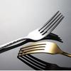 Qianxing 410 Stainless Steel Water Drop Embossed Dinner Fork Set