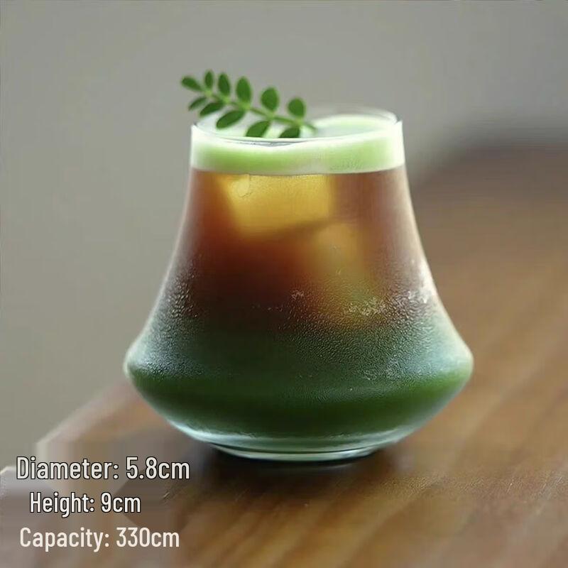 Simple Transparent Glass Cocktail & Coffee Cup 330ml