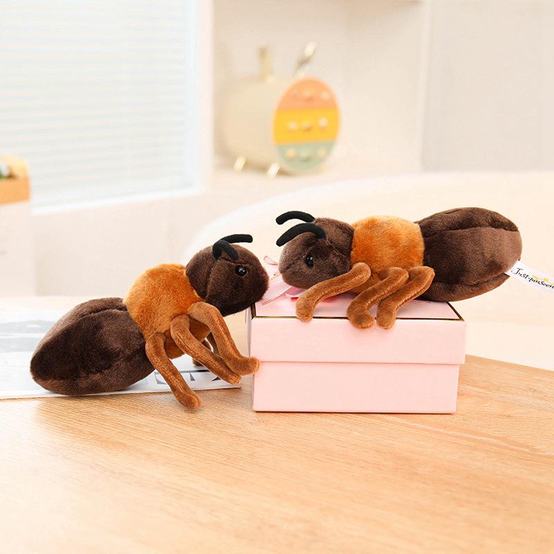 Adorable Sleepy Ant Plush Toy - Soothing Stuffed Animal Doll for Kindergarten