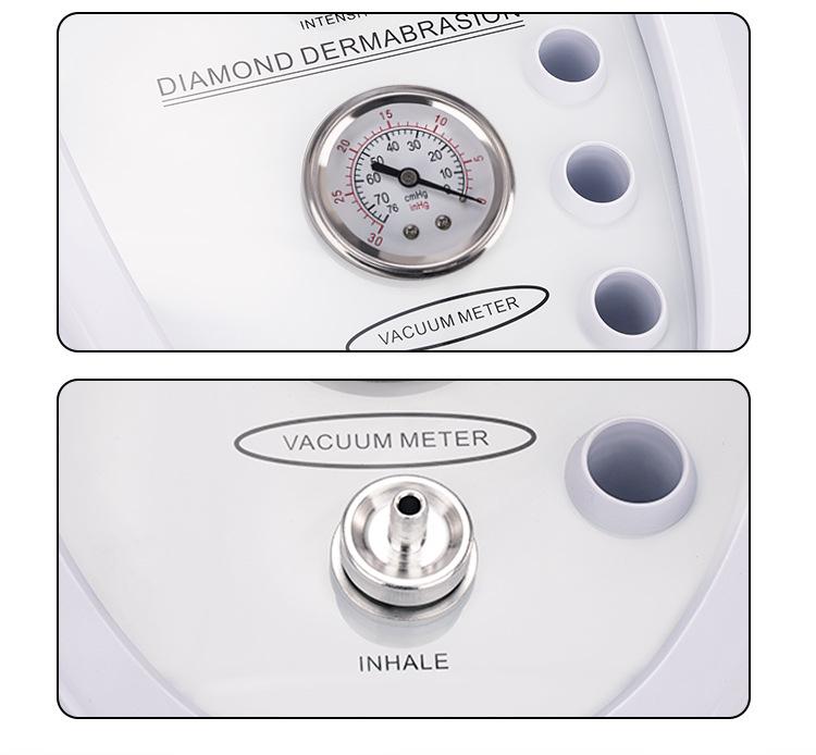Diamond Microdermabrasion Machine: Desktop Skin Cleaning & Exfoliation Instrument for Rejuvenation.
