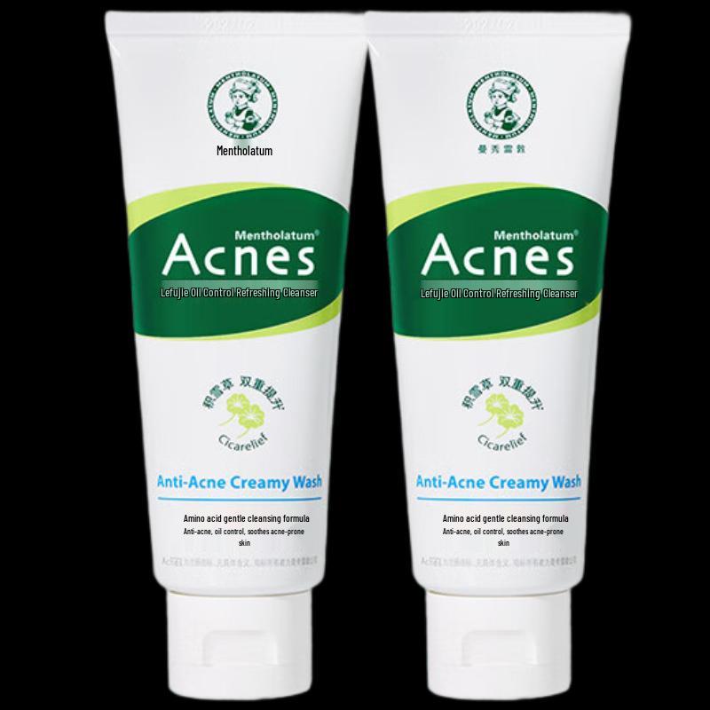 MENTHOLATUM Acnes Ölkontrolle Erfrischendes Reinigungsgel 2er-Pack