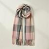 2025 Autumn/Winter Mid-Length Warm Plaid Scarf: Japanese & Korean Sweet Fashion Shawl