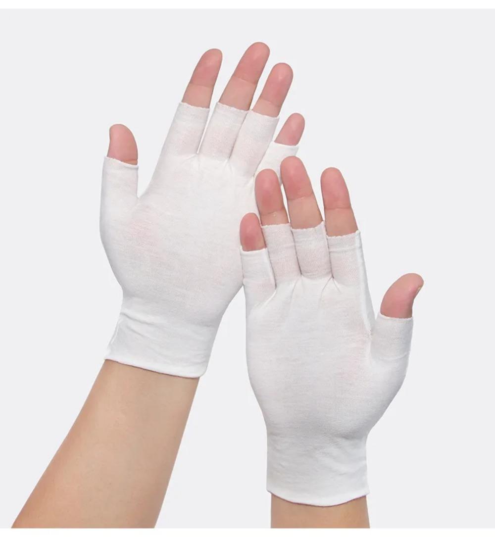 

White Short Satin Gloves for Women, Elegant Wedding Bridesmaid Prom Pageant Costume Dress Accessories білий