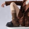 Knitted Leg Warmers Breathable Foot Cover Sweet Long Socks  Autumn Winter