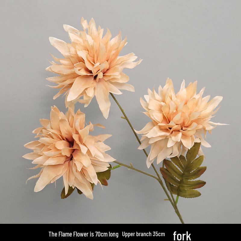 Karamelkleurige Kunstbloemen Bruiloftsdecoratie - Plafond- en Wegdekarrangementen, Koffietint Nepbloemen.