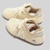 Fleece-lined Warm White Sneakers Versatile Soft-soled Casual German Training Shoes Canvas Shoes Thickened Cotton-padded Shoes