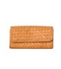 ZUCCHERO Women's Long Wallet, Large Capacity, Genuine Leather, Easy To Use, Brown