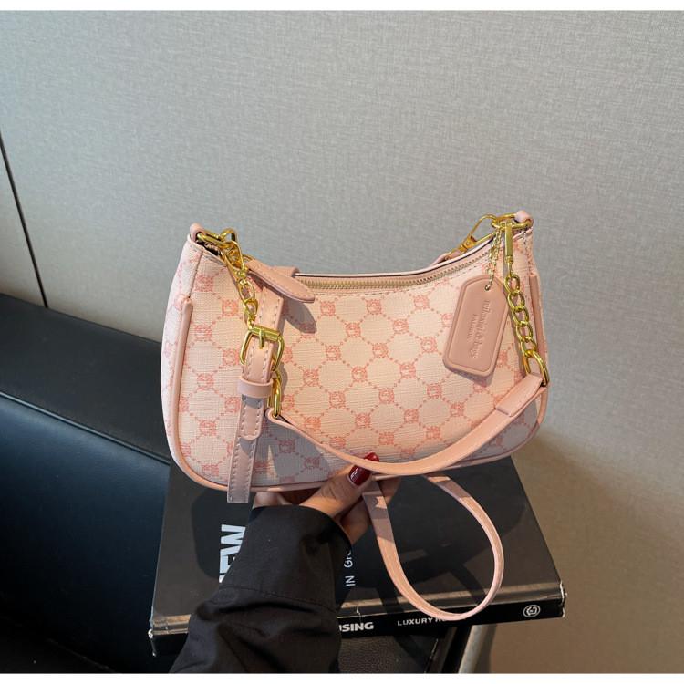 IELGY Summer Fashion All-Match Cross-Body Portable Underarm Small Square Bag