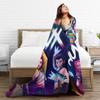 KPop Demon Hunters Plush Blanket Child  Flannel Throw Blanket For Couch Bed Soft Warm Design Quality Bedspread Gift Idea