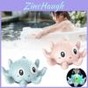 Juguete de Pulpo para Baño con Luces y Rociador de Agua Sensorial Automático de Colores para Niños