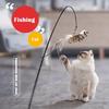 Jouet interactif de Simulation d'oiseau pour chat, plume amusante avec cloche, bâton de chat, jouet pour chaton, fournitures pour chat