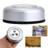 Illuminazione da parete per armadio da cucina, lampada da tocco con rubinetto a batteria a 3 LED