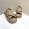 Summer new platform cross-toed Roman sandals