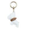 Fun And Functional PU Leather French Bulldog Keychain for Fashion Enthusiasts Phone Chain Pendant Keyring