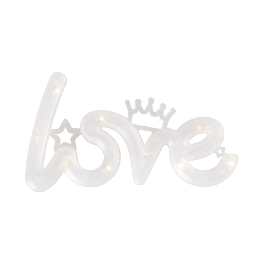 

Romantic Led Love Lights Hanging Lamp Bedroom Accessories For 2023 Valentine Day Wedding Decoration 5pcs