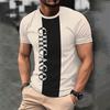 Men's T-shirt 3D Printed Casual Short Sleeved T-shirt