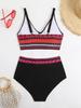2024 Women's High-Waisted European & American Slimming Bikini Set - Sexy Split Swimsuit