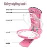 Role-Playing Braiding and Rhinestone Hair Machine Toy for Kids