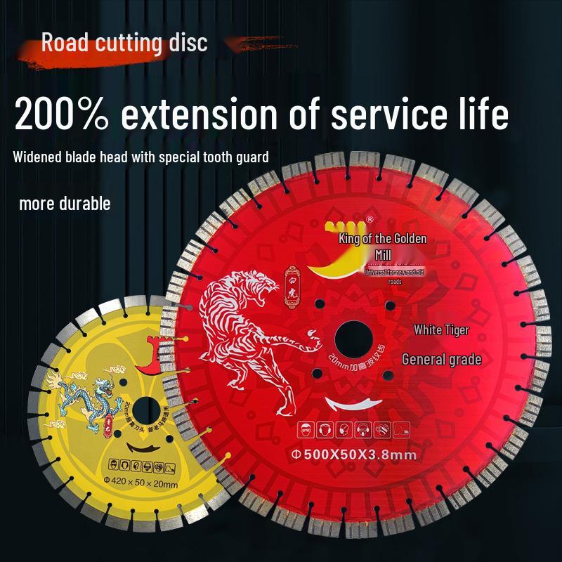 Diamond Saw Blade for Concrete, Stone, Marble & Cement - 300/400/500 mm