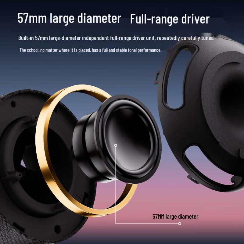 Xiaodu Smart Portable Bluetooth Speaker with RGB Light (CN Version)
