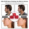 2Pcs Silicone Jaw Exerciser Portable Men Women Face Muscle Sculpting Jaw Bone Strengthener