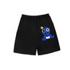 Rainbow friend cartoon pattern boy and girl summer cute round neck fashionable casual short sleeved top