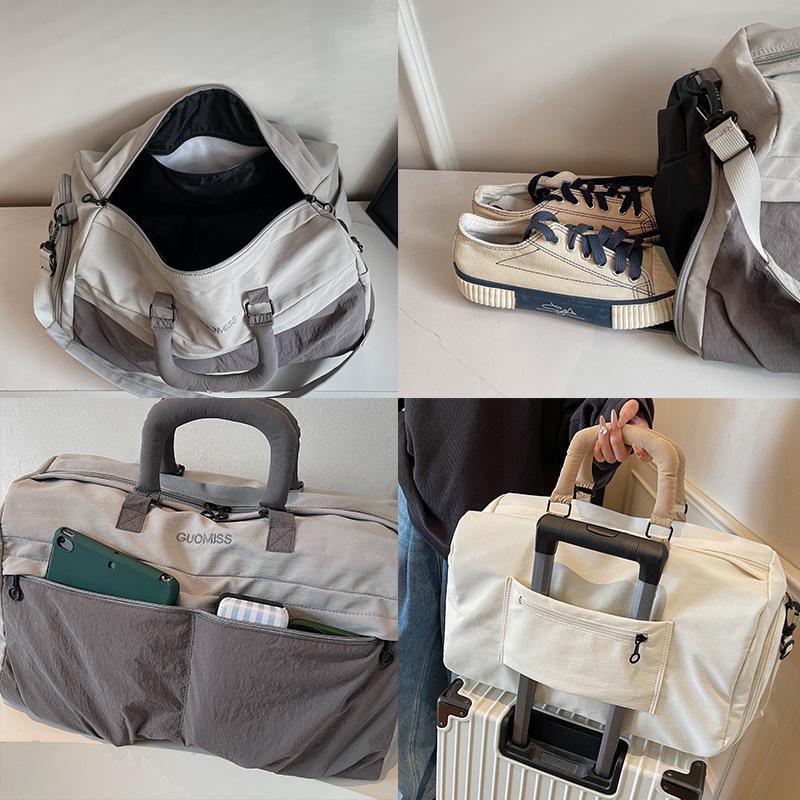 Fashion Travel Bag Women's New Lightweight Multi-functional Sports Fitness Bag Men's Large-capacity Travel Bag Li Bag