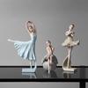Nordic Ballet Girl Ornament - Creative Dancer Model for Princess Room Decor