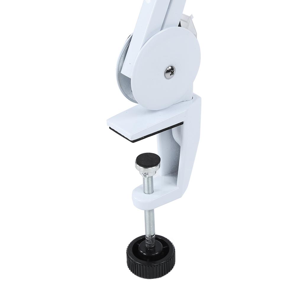 Beauty Cosmetic Tattoo 5xMagnifying  LED Lighted Desk Magnifier Light Lamp With Clamp  White