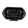 OBD2 Gauge Display, Car HUD Heads Up Display, 360 Degree Split