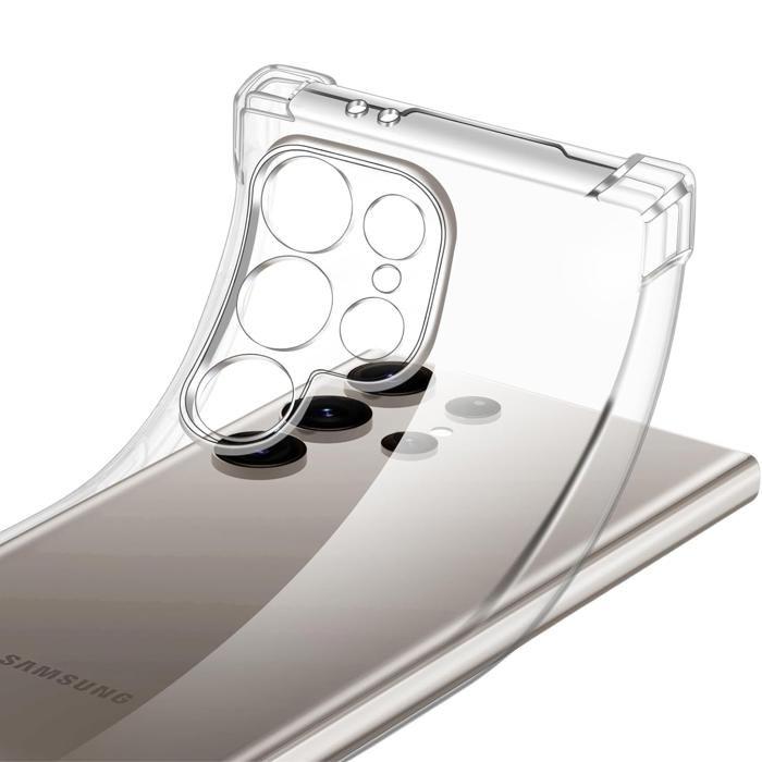 Coque - Phonillico® - Samsung Galaxy S24 ULTRA - Antichoc - Souple - Transparent