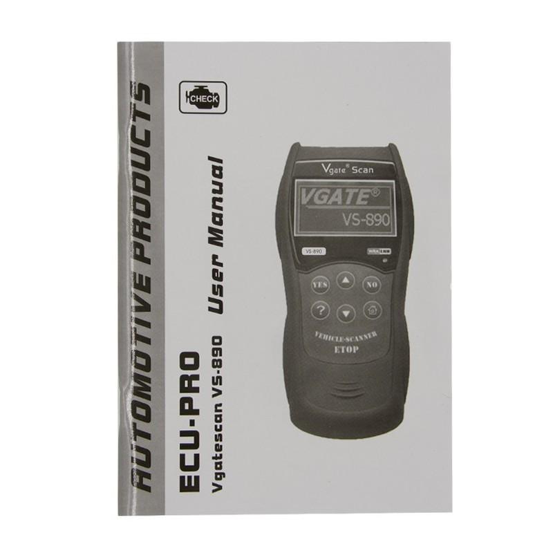 2026 Newest OBD2 Scanner Maxiscan Vgate VS890 OBD Engine Fault Code Reader Analyzer ODB2 EOBD JOBD Car Diagnostic Scanner VS-890