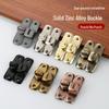 Thickened Zinc Alloy No-Drill 90° Door Latch & Sliding Bolt Lock