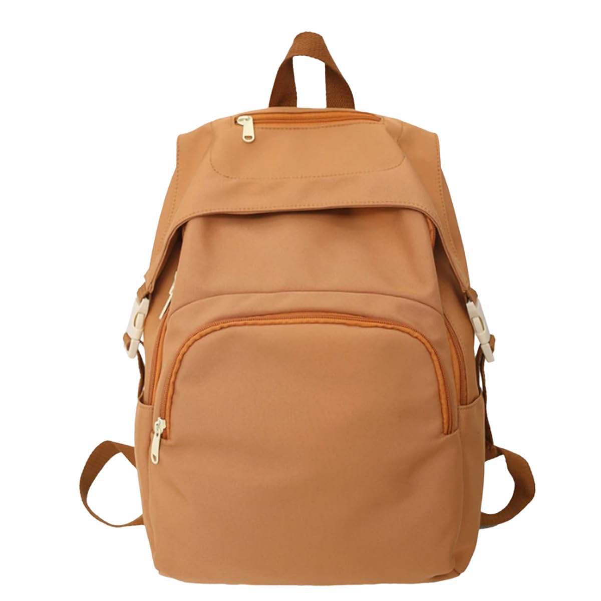 

Rucksack for Women and A4 For Commuting to Simple Backpack [DIVA Rose] Men, Storage, Waterproof, Adults, Stylish, Plain, Backpack, School, (Brown) коричневий