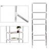 Storage Rack Over Toilet Laundry Washing Machine Bathroom 3‑Tier Shelf Unit   165*53cm