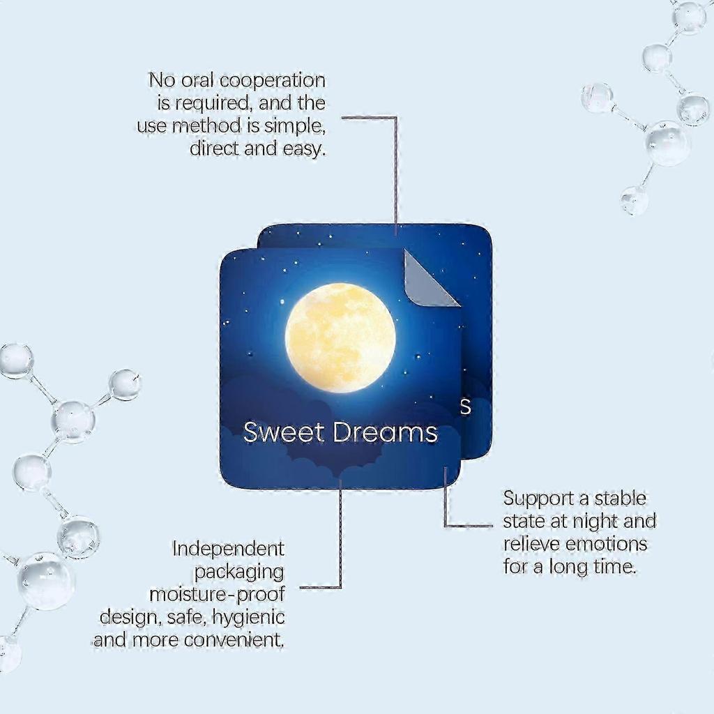 1-5boxes Sleep Care Patch: A Portable Patch For Daily Care, Peaceful And Stable Sleep At Night, And Gentle Care