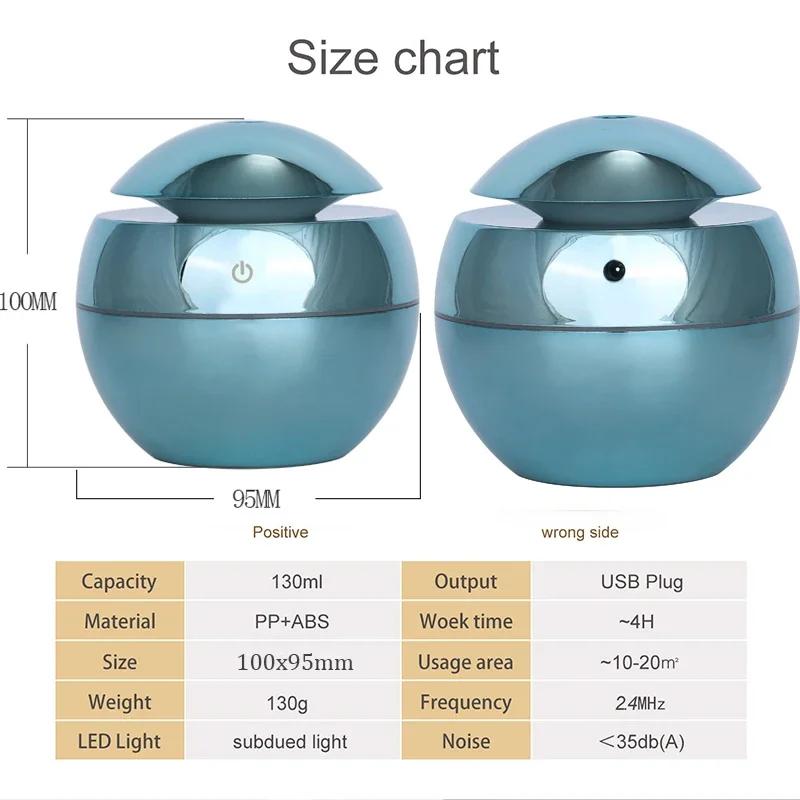 NEW Diffuser Oil Aromatherapy Usb Air Humidifier Ultrasonic Mini USB  Air Diffuser   Office 7 Color Led Lig 2025