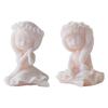 Girl Candle Silicone Mold for Handmade Desktop Decoration Gypsum Epoxy Resin Aroma Candle Mould for Home Decorations