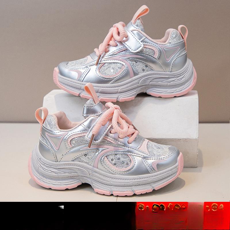 

Новые дышащие детские кроссовки для папы, весенне-осенние, новые, повседневные, универсальные, на мягкой подошве, спортивные 30