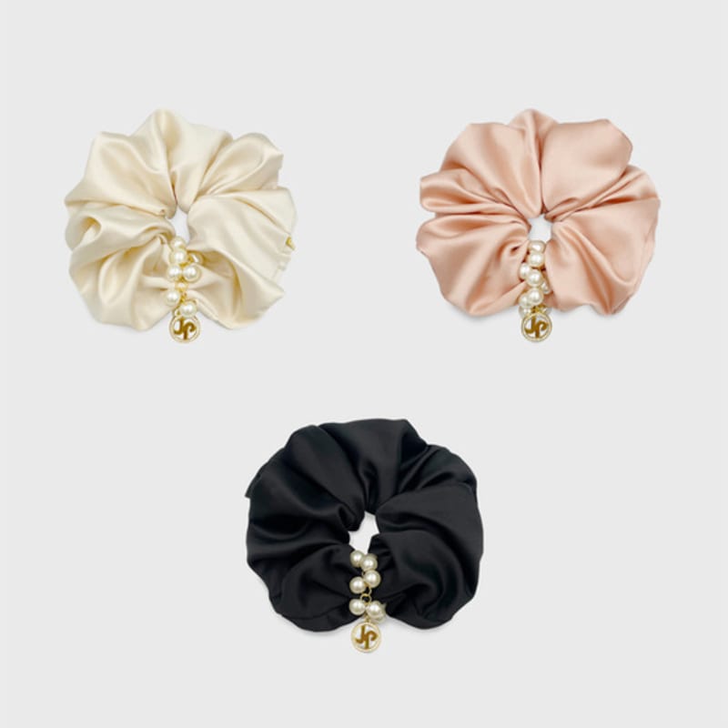 Jean Paul Clarisse JP Charm Satin Scrunchie JP-23-356S