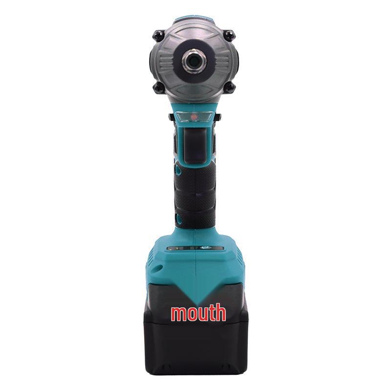 21V Blue Household 450NM Brushless Electric Wrench Set: Dual-Use Impact Wrench & Screwdriver